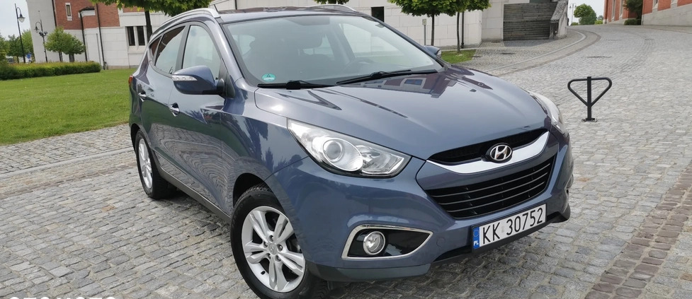Hyundai ix35 cena 46800 przebieg: 99200, rok produkcji 2013 z Dobczyce małe 277